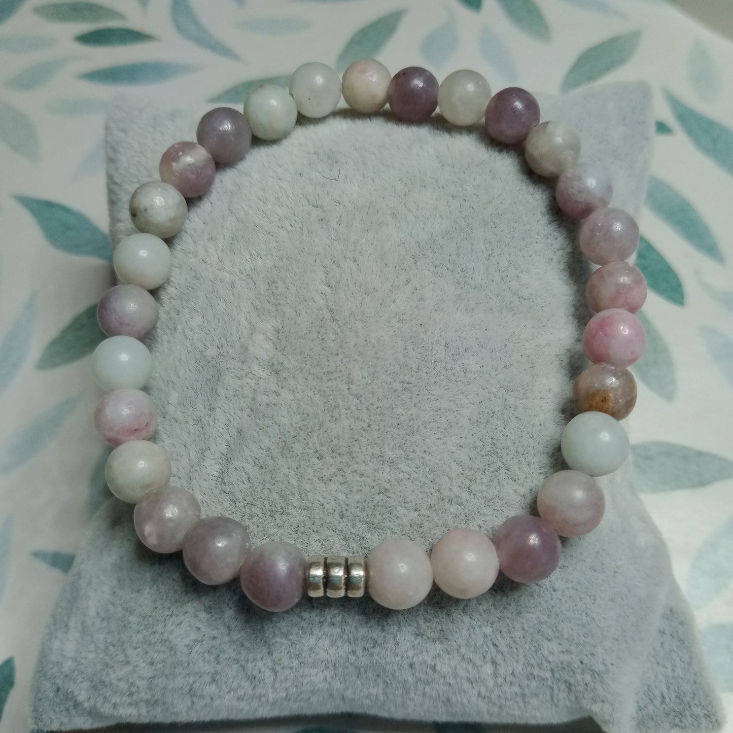 Bracelet en  kunzite