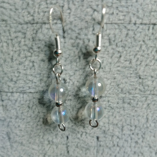 Boucles d'oreilles Aqua aura