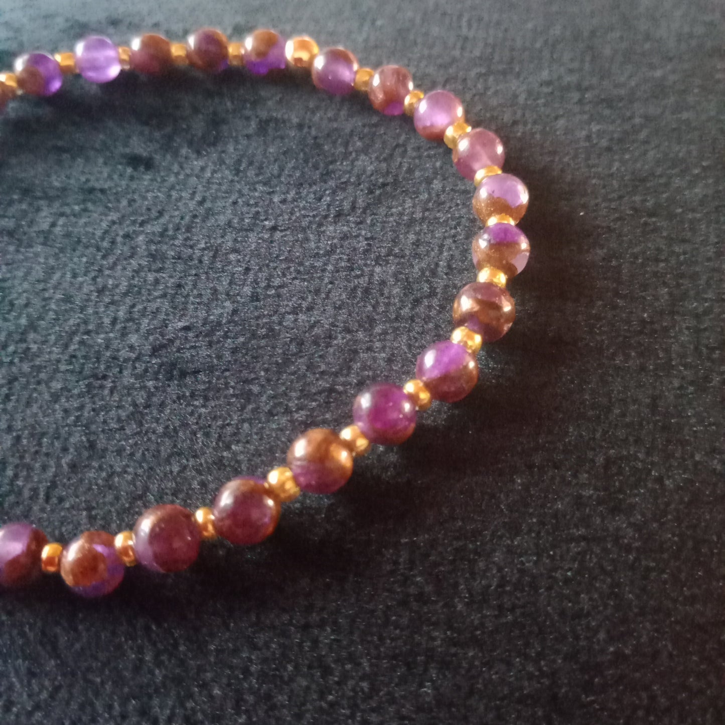 Bracelet en lépidolite