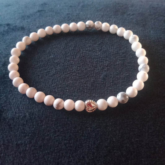 Bracelet en howlite