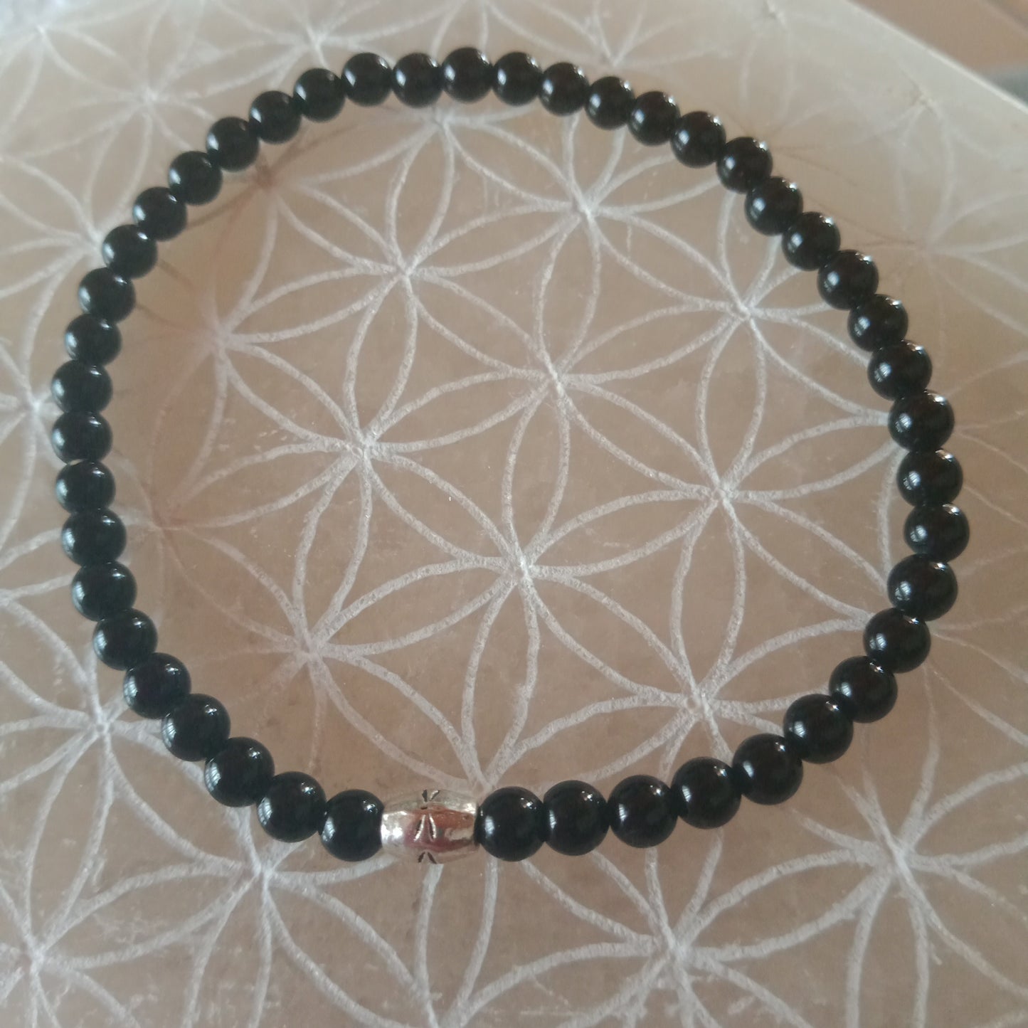 Bracelet en tourmaline noire