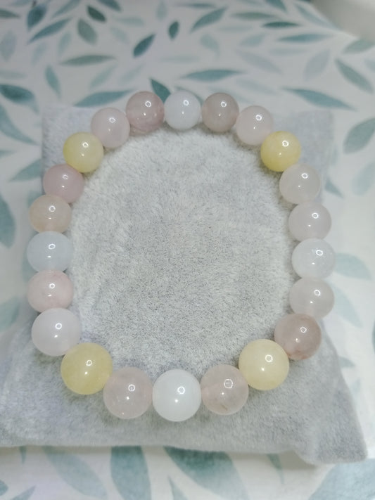 Bracelet en Morganite