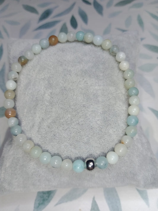 Bracelet en amazonite