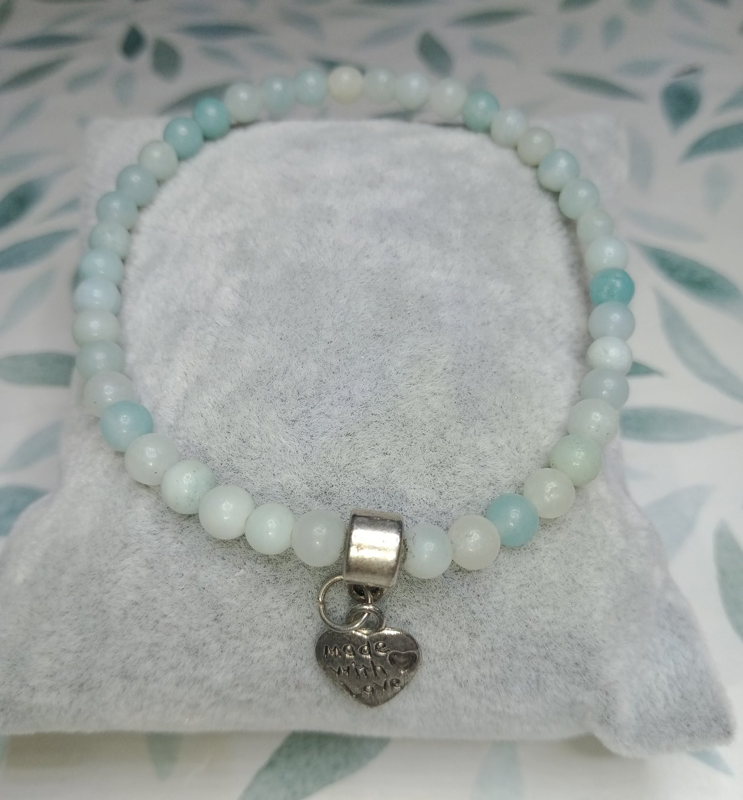 Bracelet en amazonite