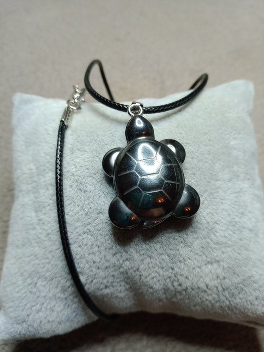 Pendentif tortue 🐢 en hématite