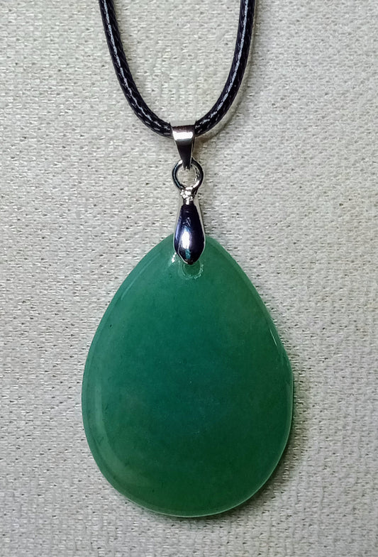 Pendentif arbre de vie en aventurine verte