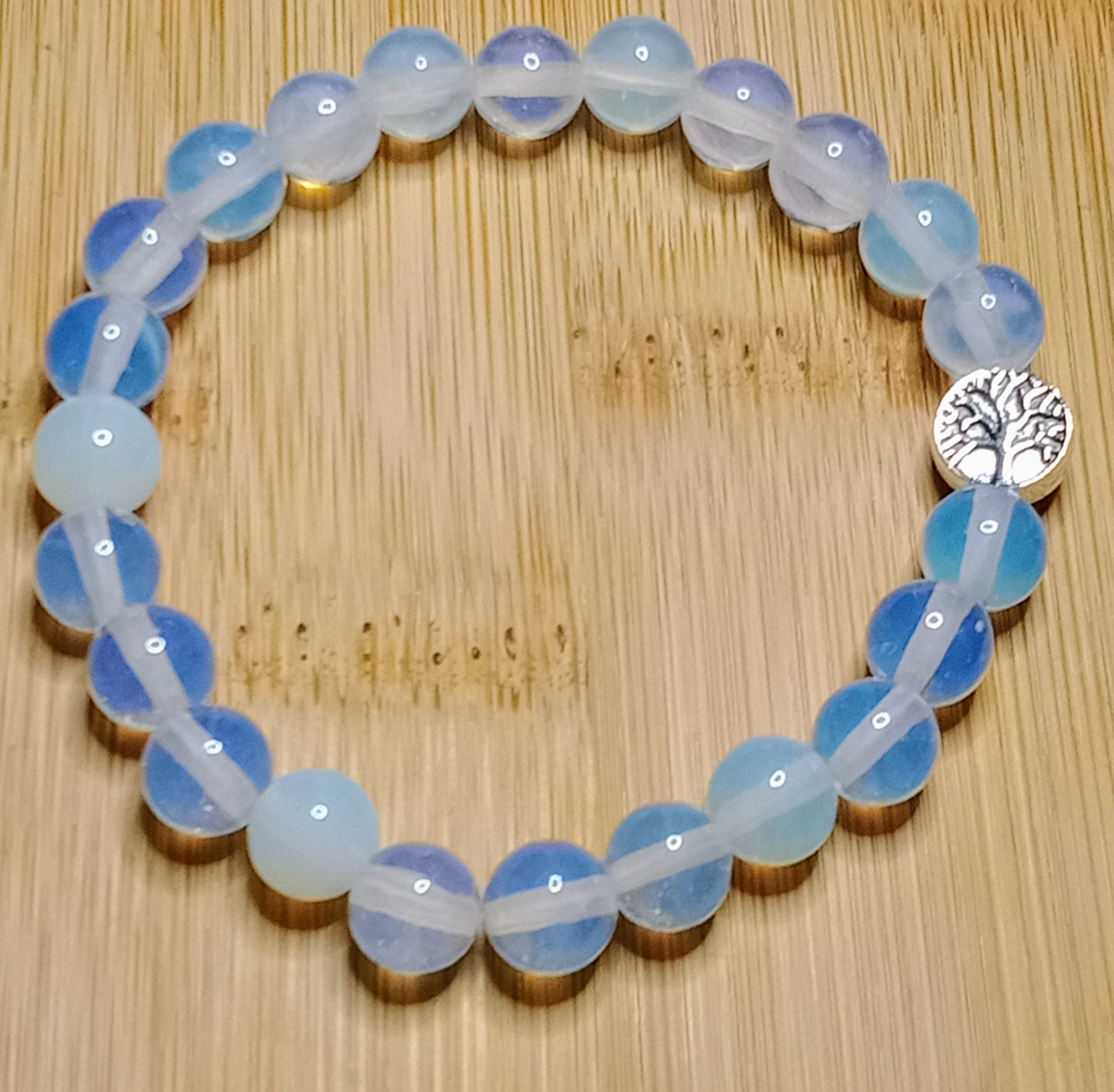 Bracelet arbre de vie en opalite