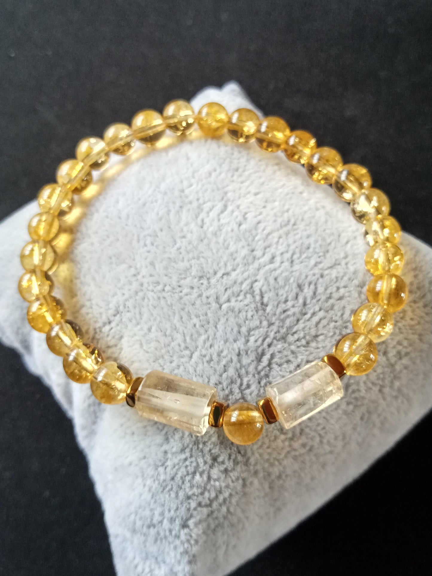 Bracelet en citrine