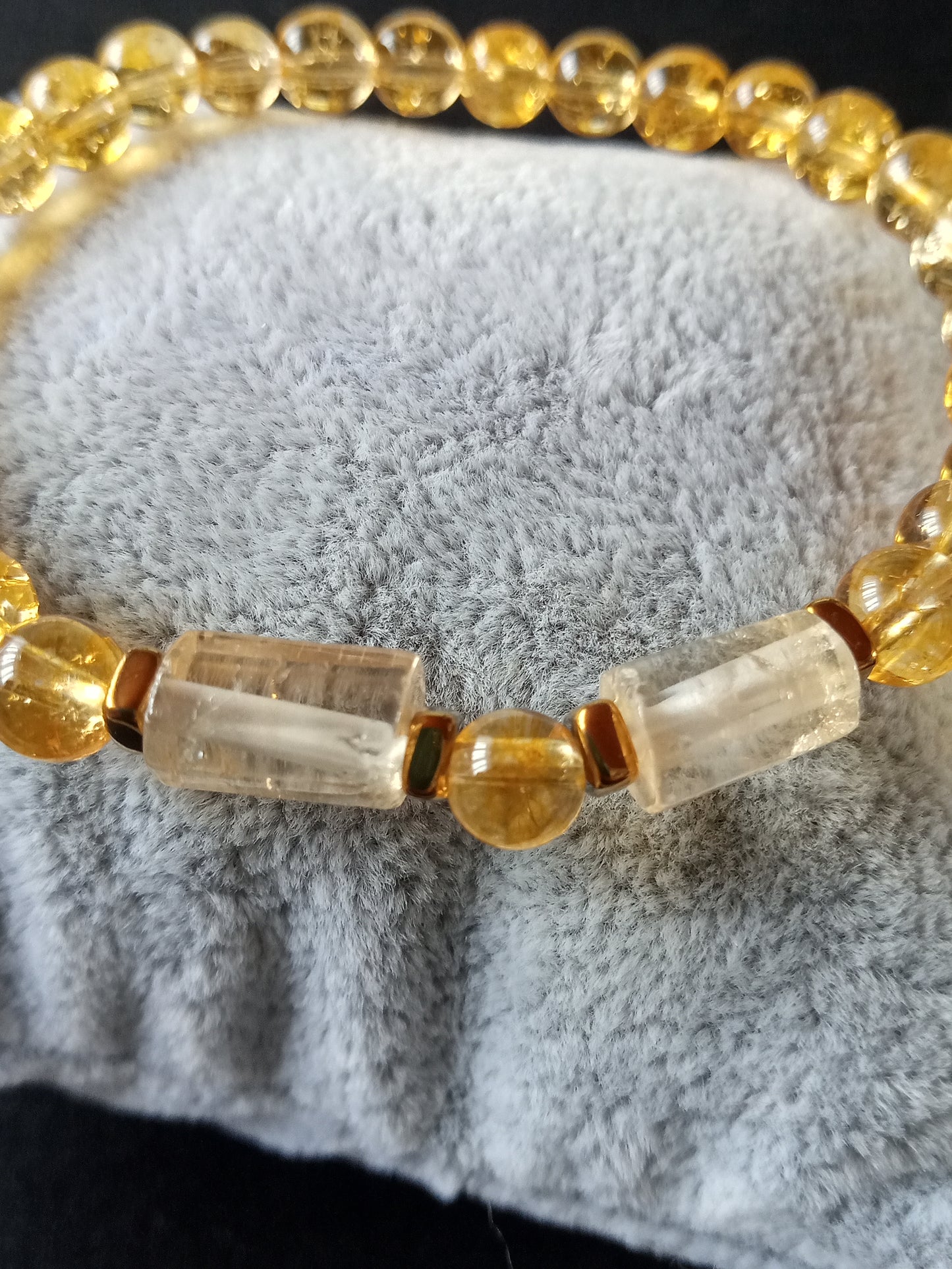 Bracelet en citrine