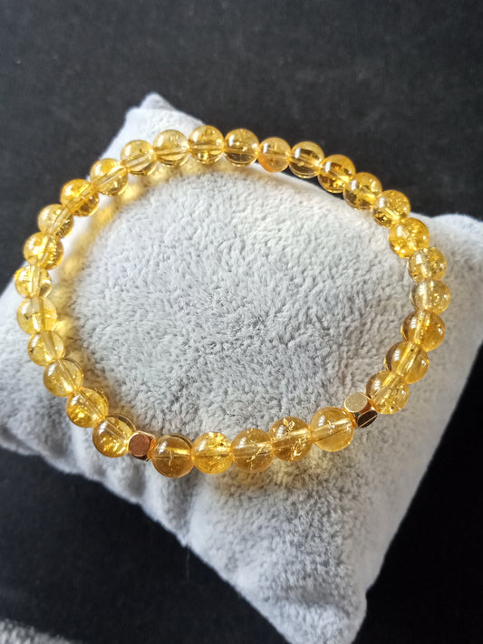 Bracelet en citrine