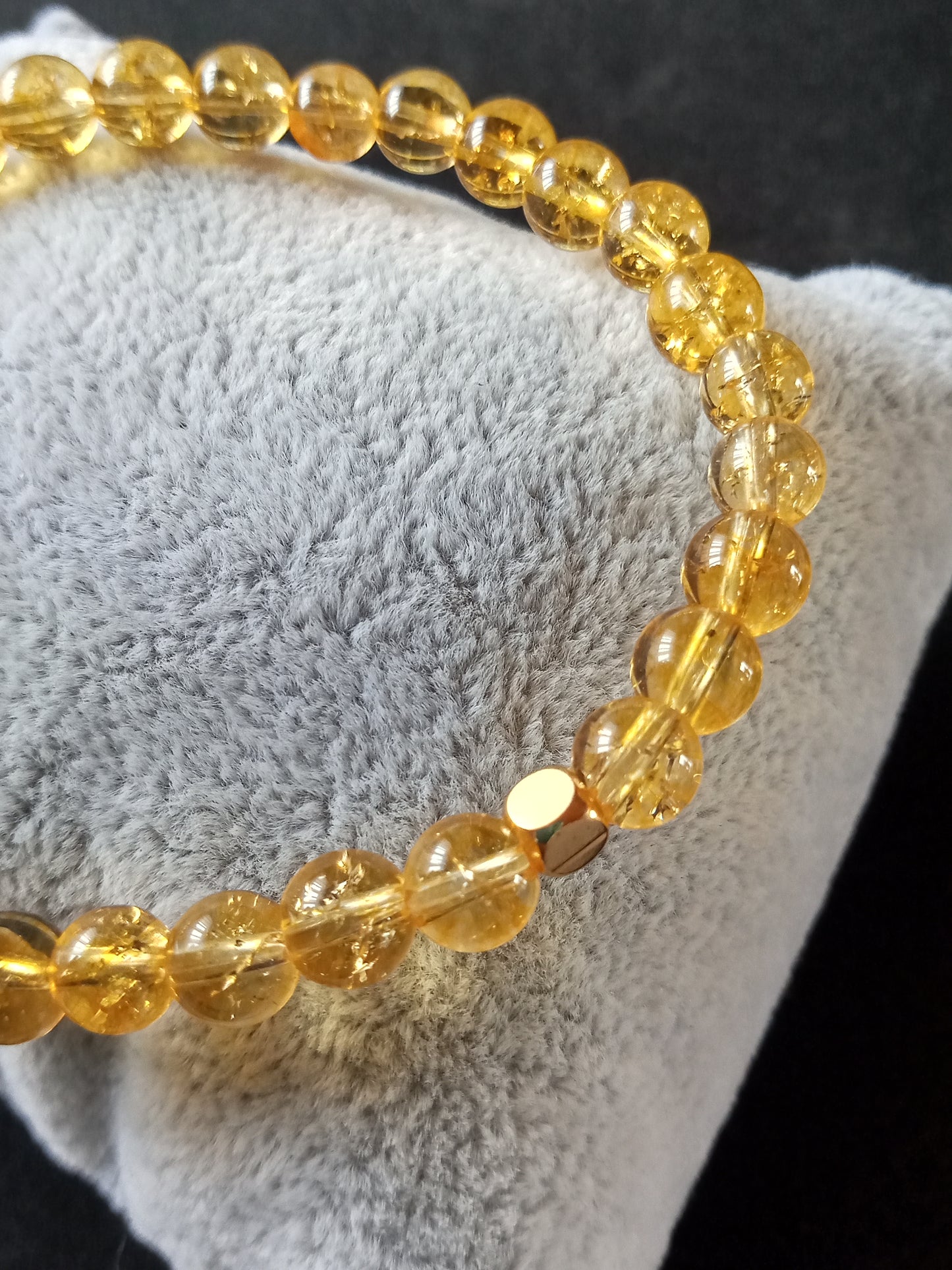 Bracelet en citrine