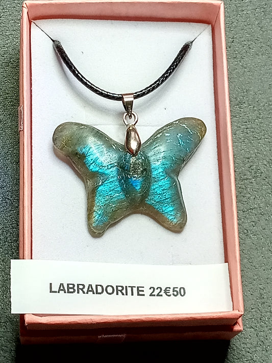 Pendentif en labradorite