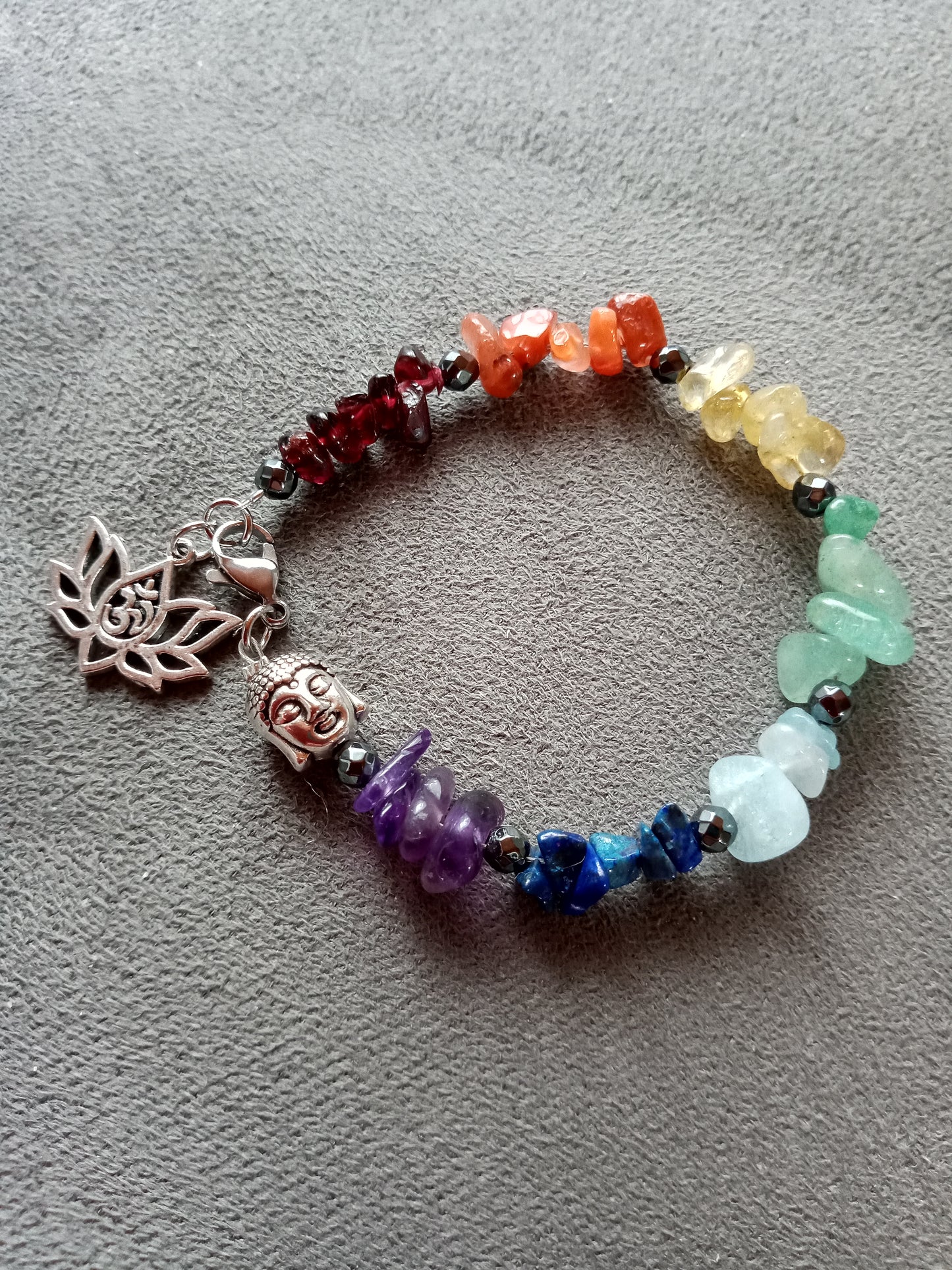 Bracelet ships 7 chakras