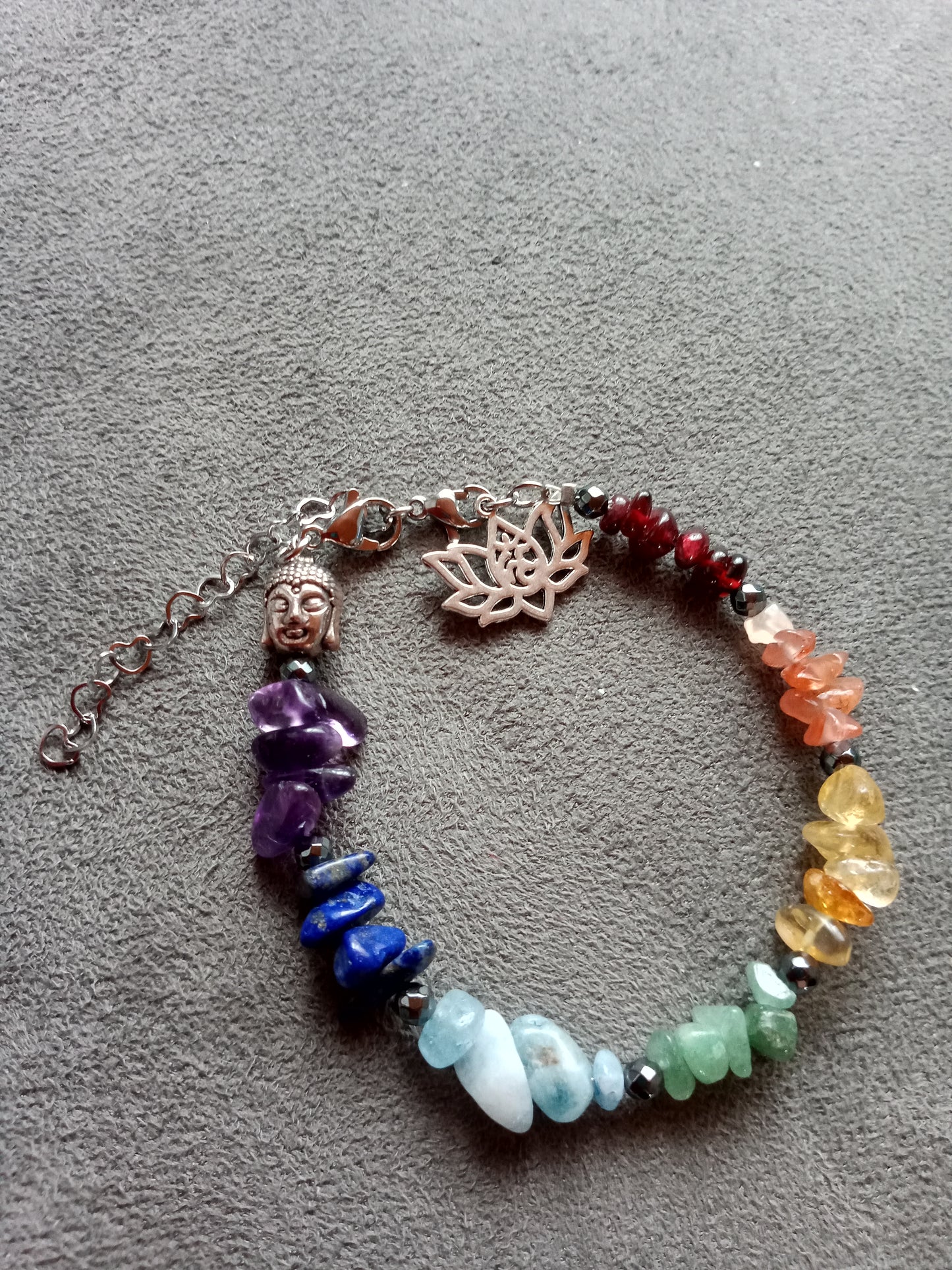 Bracelet ships 7 chakras