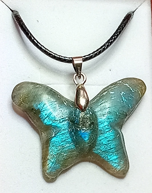 Pendentif en labradorite