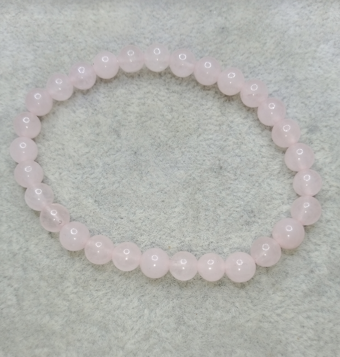 Bracelet en Quartz rose