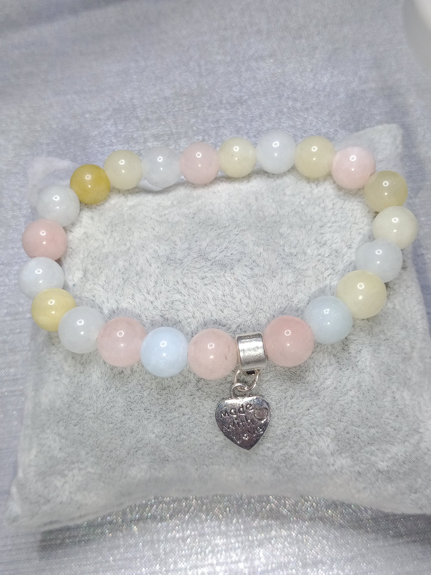 Bracelet en Morganite