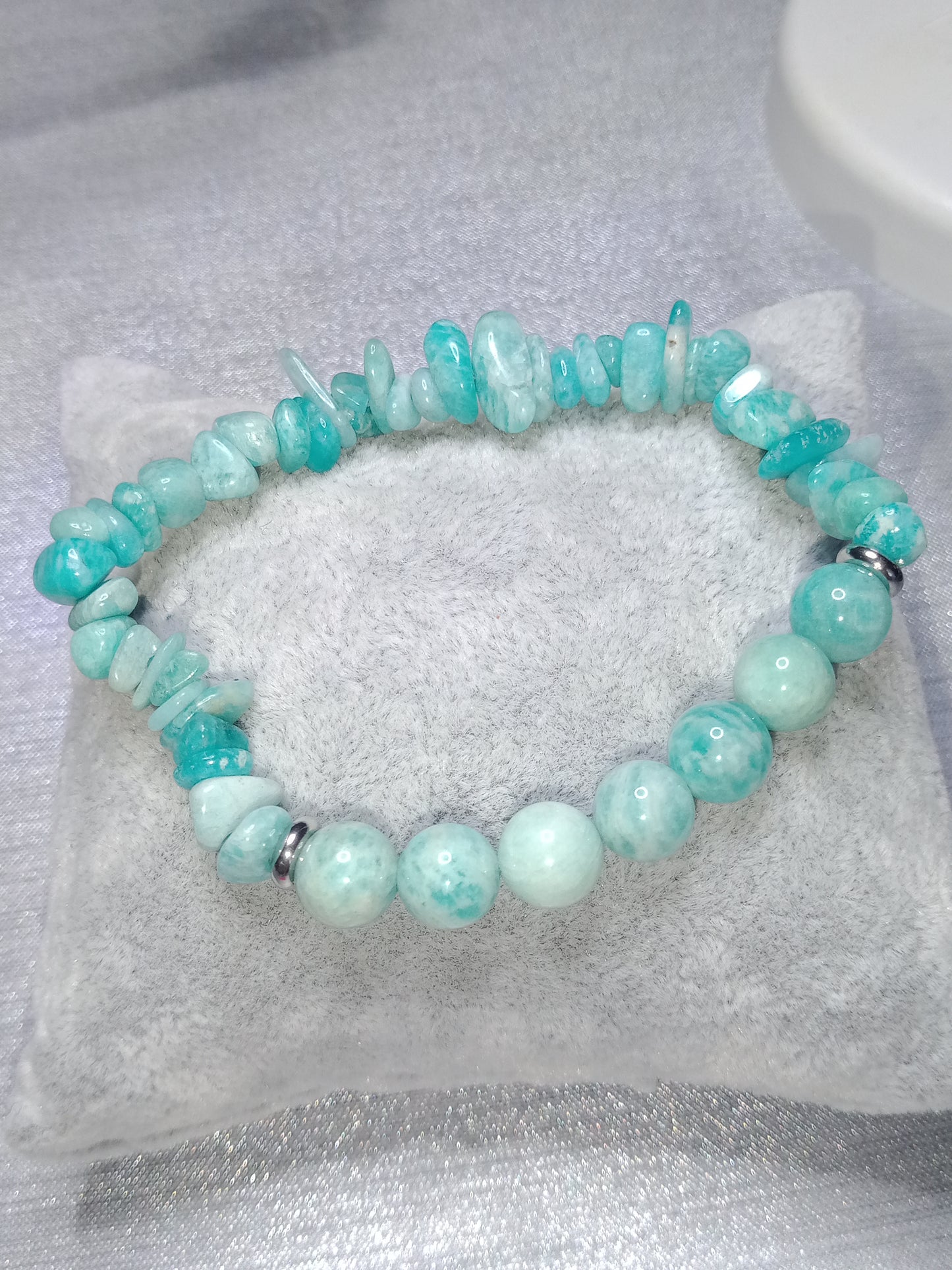 Bracelet en amazonite