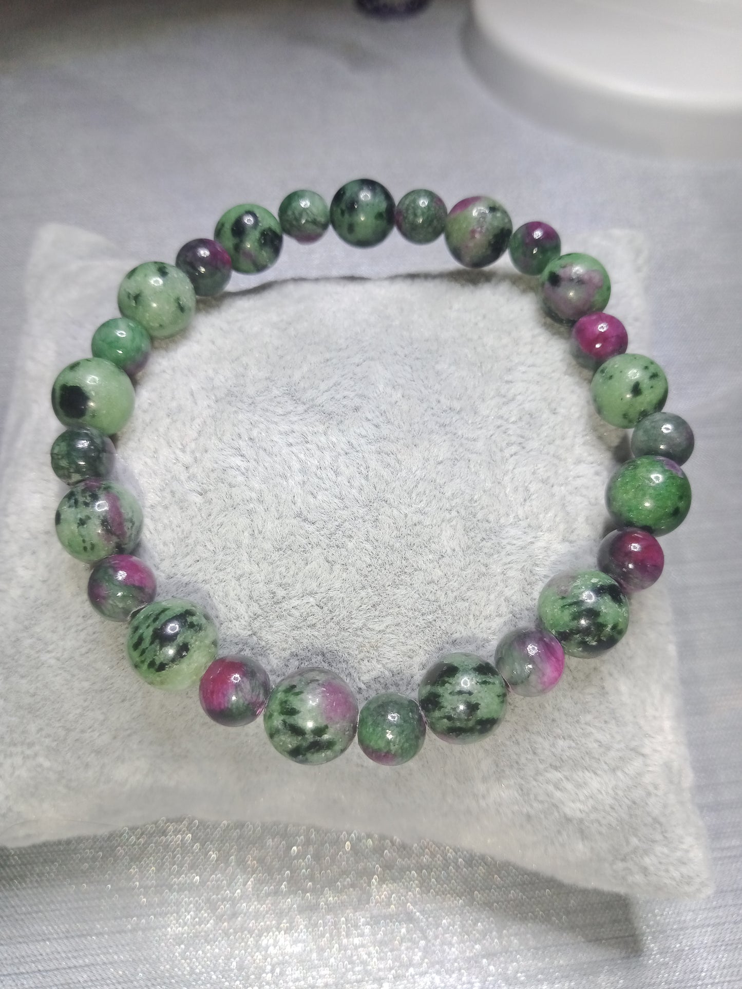 Bracelet en rubis zoïzite