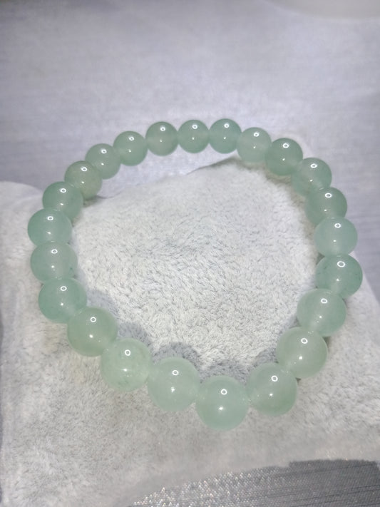 Bracelet en aventurine verte