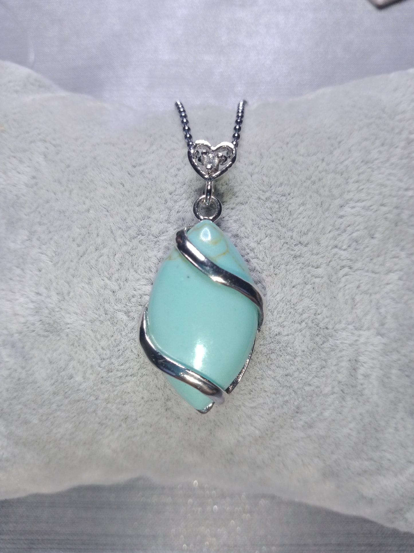 Pendentif en turquoise