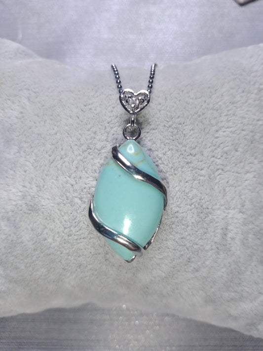 Pendentif en turquoise