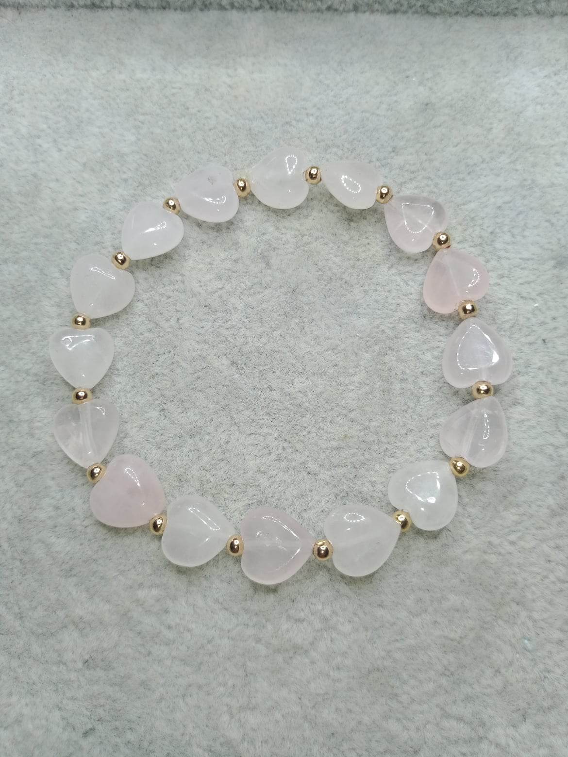 Bracelet en Quartz rose